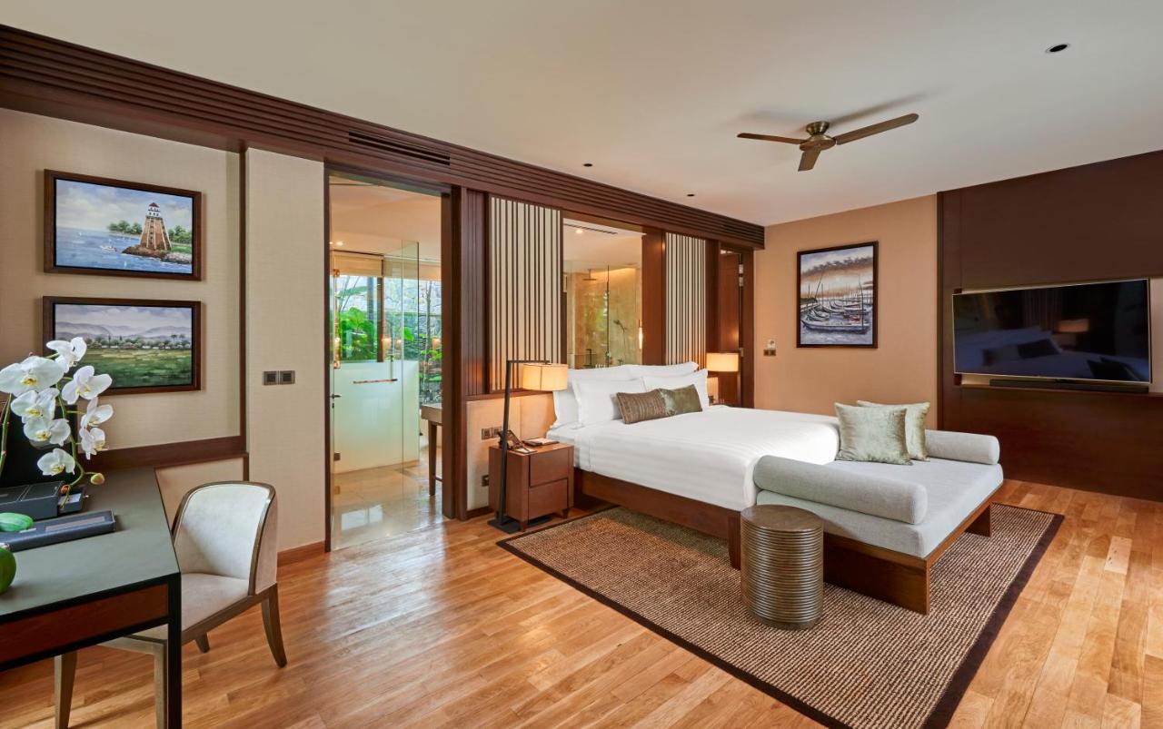 เดอะ แดนนา ลังกาวี - ในเครือสมอลล์ลักชัวรี โฮเทลออฟเดอะเวิลด์ Hotel ปันไตก็อก ภายนอก รูปภาพ A bedroom at the hotel
