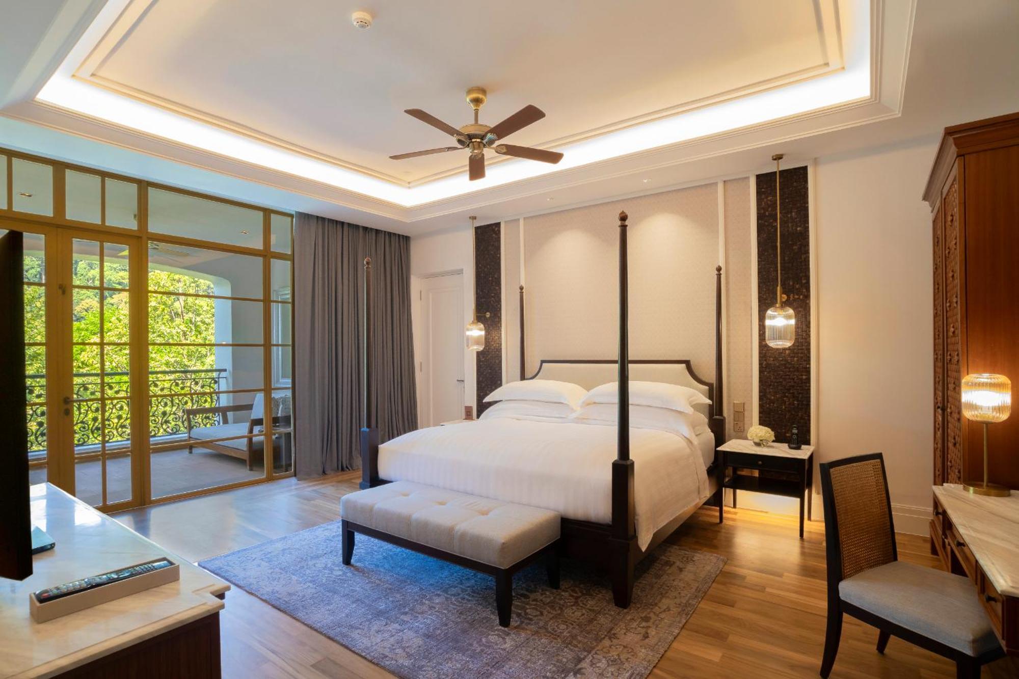เดอะ แดนนา ลังกาวี - ในเครือสมอลล์ลักชัวรี โฮเทลออฟเดอะเวิลด์ Hotel ปันไตก็อก ภายนอก รูปภาพ A bedroom at the hotel